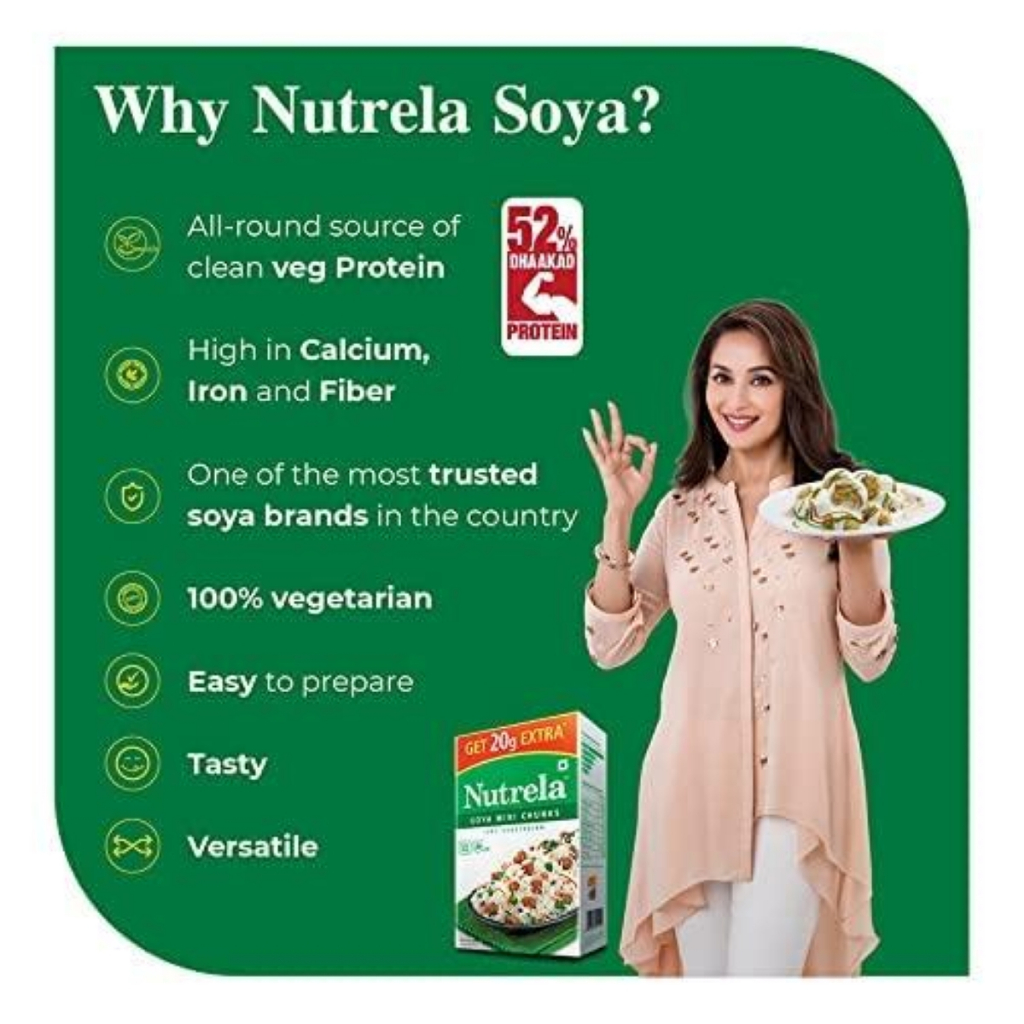 Nutrela Soya Chunks – Healthy, Nutritious - Image 3