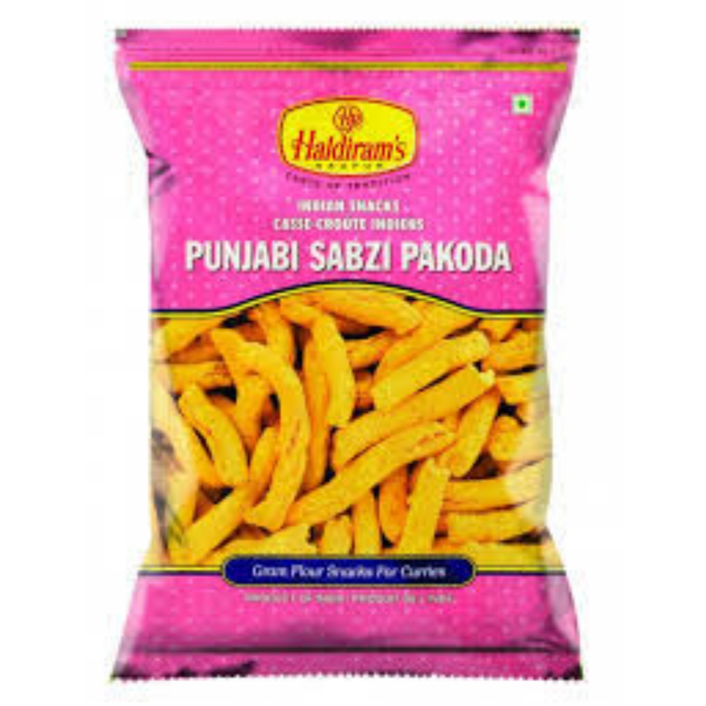Haldiram sabzi pakoda 350g crispy golden snack