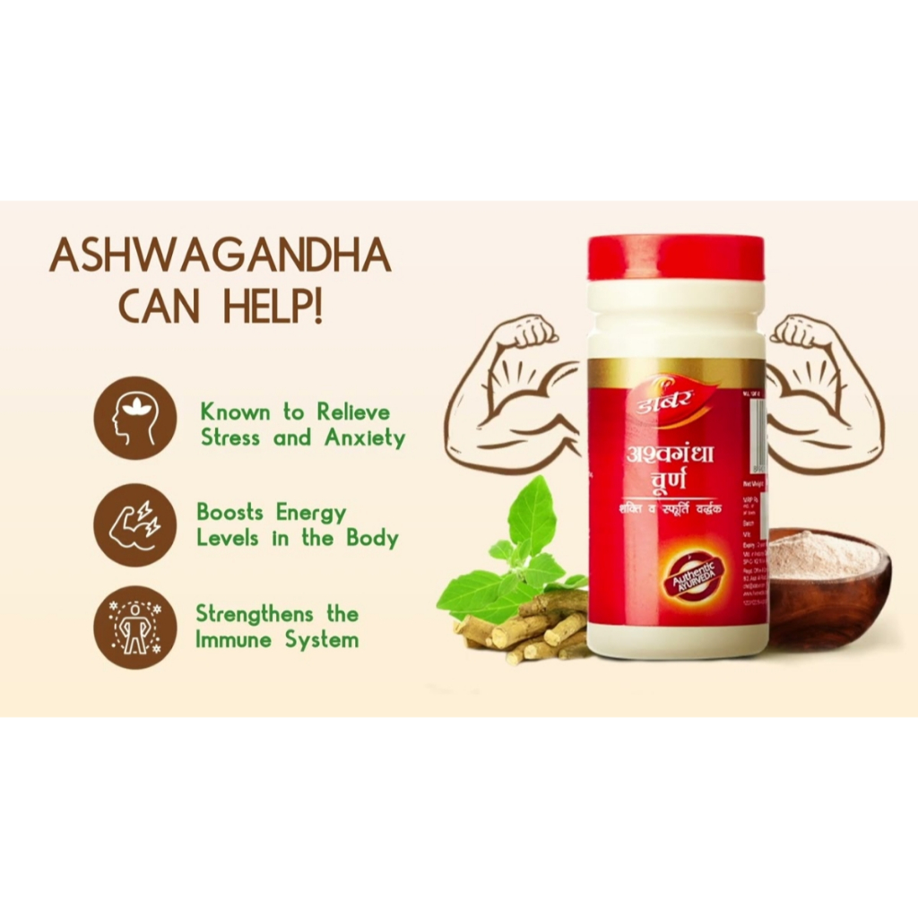 Dabur Ashwagandha Powder (Churna) - Image 4