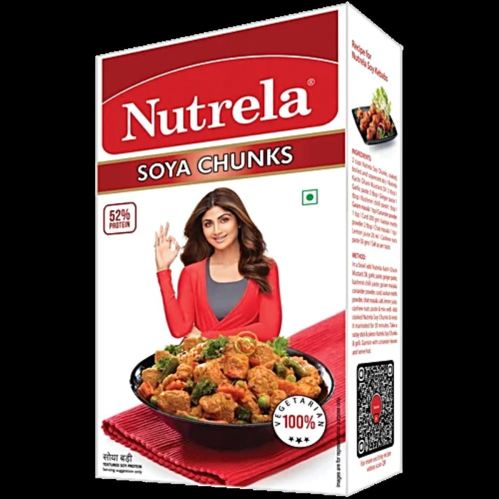 Nutrela Soya Chunks – Healthy, Nutritious