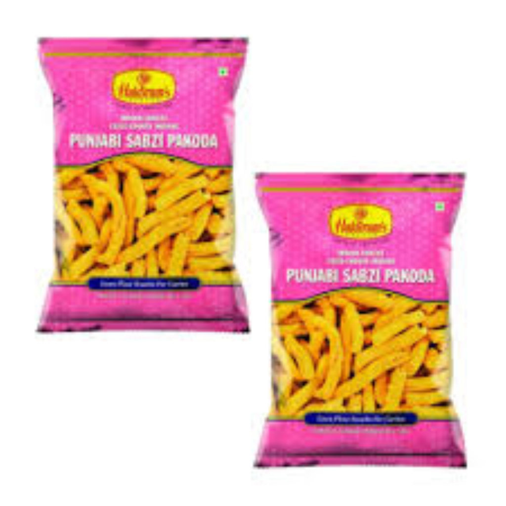 Haldiram sabzi pakoda 350g crispy golden snack - Image 3
