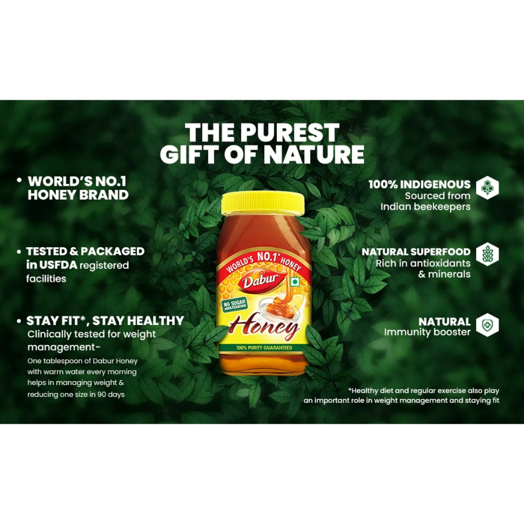 Dabur honey 500gm/250g/100gm (Made in India)