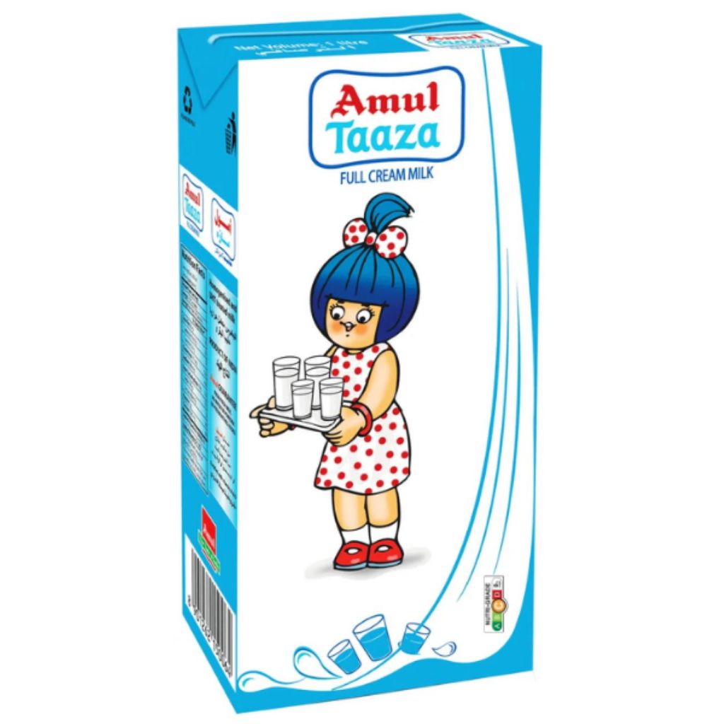 Amul Taaza Full Cream Milk 1 Litre {Made in India) - Image 4