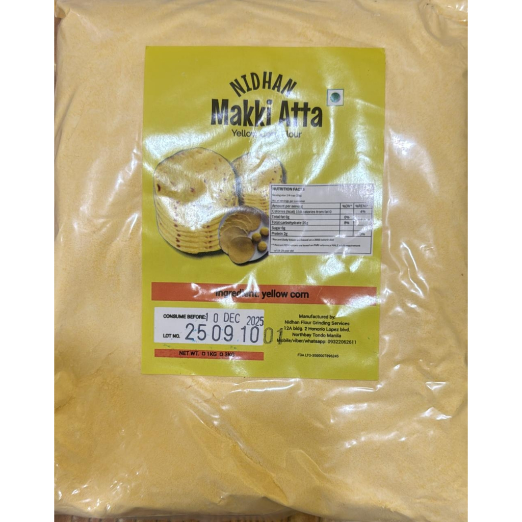 100% Pure Makki ka aata 1kg