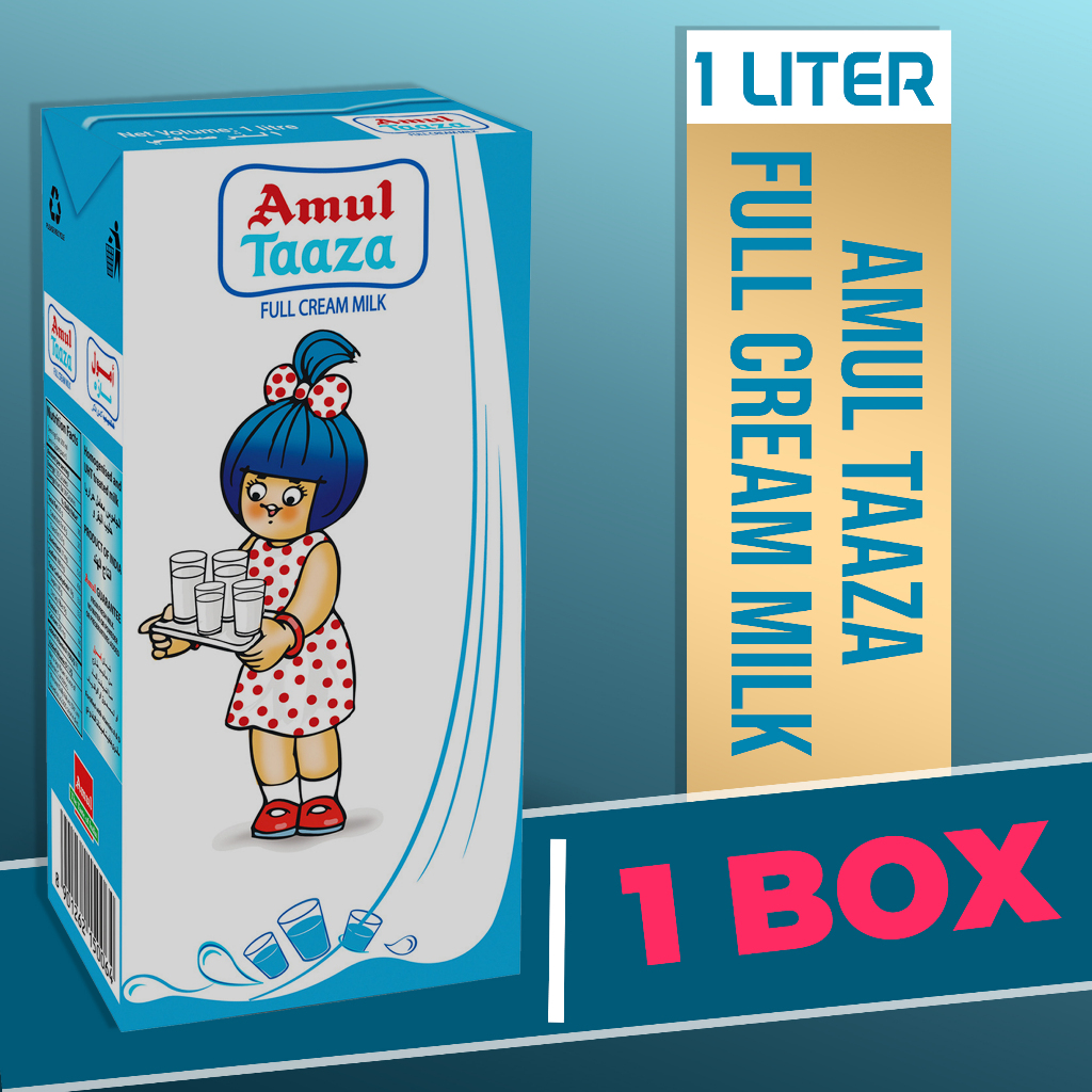 Amul Taaza Full Cream Milk 1 Litre {Made in India)